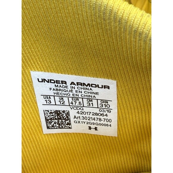 UNDER ARMOR Highlight MC Mens Size 13 Football Cleats 3021478-700 EUC - Picture 6 of 6